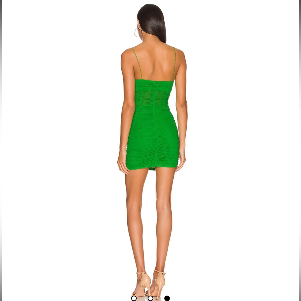 Superdown Revolve Kambella Ruched Mini Dress- small - Picture 2 of 6